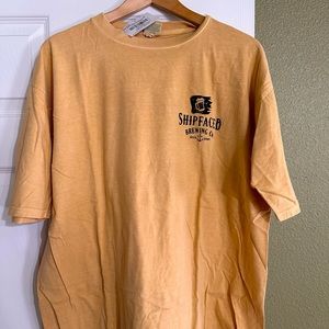 Some dumb tshirt that’s dyed with beer.  Got it as a gift.  Never worn.